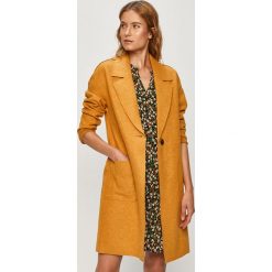 Only - Płaszcz. Czarne kurtki damskie ONLY, s, bez wzorów, z poliesteru, bez kaptura. Za 259,90 zł.