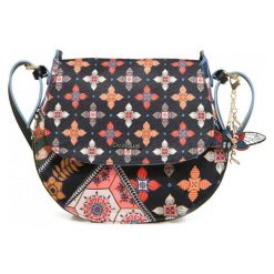 Torebki klasyczne damskie: Desigual Torebka Damska Czarny Genova Retro Fresh