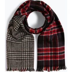 Marie Lund - Szalik damski, niebieski. Niebieskie szaliki damskie Marie Lund, w kratkę, eleganckie. Za 89,95 zł.