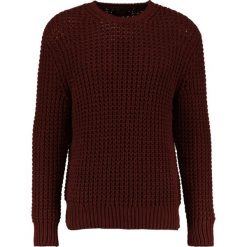 Kardigany męskie: AllSaints REN CREW Sweter burnt red