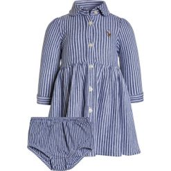 Sukienki dziewczęce: Polo Ralph Lauren STRIPE DRESSES BABY Sukienka letnia fall royal/white