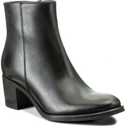 Botki EVA MINGE - Mireia 2G 17GR1372266EF 101. Czarne buty zimowe damskie marki Eva Minge, z polaru, na obcasie. W wyprzedaży za 299,00 zł.