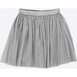 Blukids - Spódnica dziecięca 98-128 cm. Szare spódniczki z wysokim stanem marki Blukids, z elastanu, mini, rozkloszowane. W wyprzedaży za 39,90 zł.