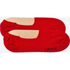 Levi's - Stopki. Czerwone skarpetki męskie marki Levi's®, bez wzorów, z elastanu. Za 39,90 zł.
