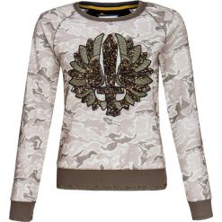 Bluza AERONAUTICA MILITARE Brązowy|Print. Brązowe bluzy damskie marki Aeronautica Militare, moro, bez rękawów, bez kaptura. W wyprzedaży za 516,00 zł.