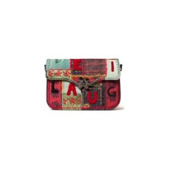 Desigual torebka crossbody wielokolorowa Bols Patch 1970 Amorgos. Torebki klasyczne damskie Desigual, bez wzorów, eleganckie, bez dodatków. Za 349,00 zł.