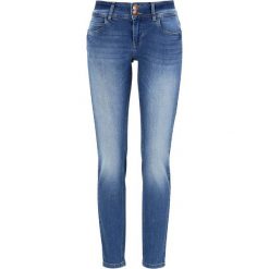 PULZ Dżinsy Haya Curve Skinny błękitny female niebieski W27/L34. Niebieskie jeansy damskie PULZ, l. W wyprzedaży za 279,00 zł.