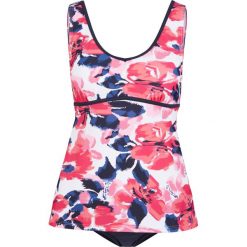 Tankini (2 części) bonprix różowo-niebieski z nadrukiem. Różowe stroje kąpielowe damskie bonprix, z nadrukiem. Za 79,99 zł.
