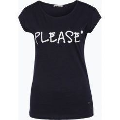 Odzież damska: Please – T-shirt damski, niebieski