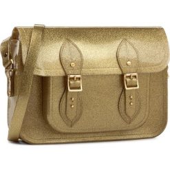 Listonoszki damskie: Torebka MELISSA – Satchel+The Cambridge 34114 Golden Glitter 03769
