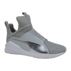 Puma Fierce Eng Mesh 189417-03 40,5 Szare. Szare buty sportowe damskie marki Puma, bez wzorów, z meshu, sportowe. W wyprzedaży za 299,99 zł.