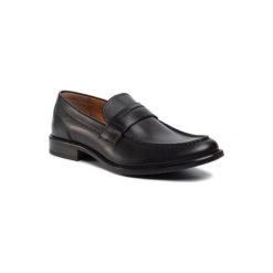 Lasocki for men MB-NORWAY-01 Czarny. Czarne półbuty męskie Lasocki For Men, bez wzorów, ze skóry, bez zapięcia. Za 199,99 zł.