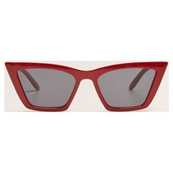 Mango - Okulary Louisa. Czerwone okulary przeciwsłoneczne damskie marki Mango. Za 69,90 zł.