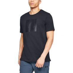 Under Armour Unstoppable Koszulka Czarny. Czarne podkoszulki męskie Under Armour, l, z nadrukiem, z bawełny, z krótkim rękawem. Za 188,95 zł.