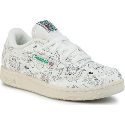 Buty Reebok - Club C 85 Mu FX4012 Chlgrn/Papwht/Glegrn. Białe półbuty dziewczęce Reebok, na sznurówki. W wyprzedaży za 219,00 zł.