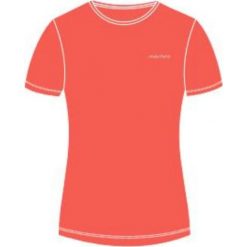 MARTES Koszulka damska LADY SOLAN Hot Coral r. S. Różowe bluzki asymetryczne MARTES, s. Za 25,36 zł.