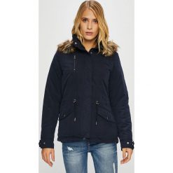Only - Parka. Niebieskie parki damskie marki ONLY, s, z poliesteru, krótkie, z kapturem. W wyprzedaży za 119,90 zł.