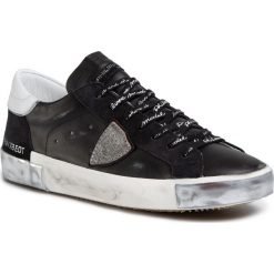 Sneakersy PHILIPPE MODEL - Foxy PRLU MA01 Noir Argent. Czarne sneakersy męskie Philippe Model, bez zapięcia. Za 1349,00 zł.