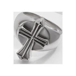 Sygnety męskie: Rebel Heritage CROSS PURPOSE Pierścionek silvercoloured