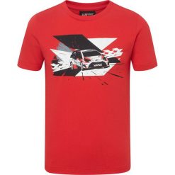 Koszulka chłopięca czerwona r. M. Czerwone t-shirty chłopięce Toyota Gazoo Racing, bez wzorów, bez rękawów. Za 129,00 zł.