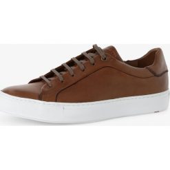 Lloyd - Męskie tenisówki ze skóry, beżowy. Brązowe trampki męskie Lloyd, bez wzorów, ze skóry, sportowe, bez zapięcia. Za 699,95 zł.
