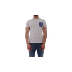 T-shirty z krótkim rękawem Mc2 Saint Barth BLANCHE. Białe t-shirty męskie Mc2 Saint Barth, s, bez wzorów, bez kołnierzyka, krótkie. Za 248,33 zł.