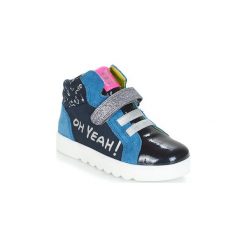 Buty Dziecko Agatha Ruiz de la Prada 181951 HOUSE. Niebieskie trampki dziewczęce marki Agatha Ruiz de la Prada, bez wzorów, bez zapięcia. Za 287,20 zł.