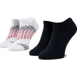 Zestaw 2 par niskich skarpet unisex TOMMY HILFIGER - 320228001 White 300. Niebieskie skarpetki męskie TOMMY HILFIGER, bez wzorów, z elastanu. Za 39,00 zł.