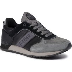 Sneakersy COLMAR - Travis Runner Prime 041 Black/Gray. Szare sneakersy męskie Colmar, bez zapięcia. W wyprzedaży za 419,00 zł.