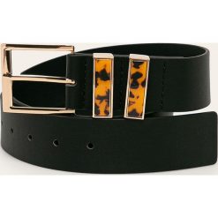 Glamorous - Pasek. Czarne paski damskie Glamorous, w paski, ze skóry ekologicznej. W wyprzedaży za 49,90 zł.