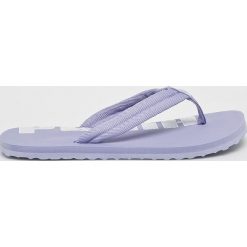 Puma - Japonki Epic Flip V2. Fioletowe klapki damskie Puma, bez wzorów, z materiału, bez obcasa, na obcasie. W wyprzedaży za 69,90 zł.