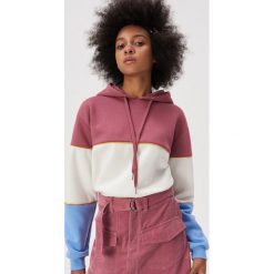 Bluza z kapturem w pasy - Wielobarwny. Bluzy damskie Sinsay, xl, bez wzorów, bez rękawów, z kapturem. Za 59,99 zł.