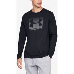 Under Armour Sportstyle Boxed Koszulka Czarny. Czarne podkoszulki męskie Under Armour, l, z haftami, z bawełny, z długim rękawem. Za 137,95 zł.