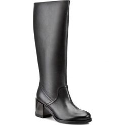 Kozaki GINO ROSSI - Andria DKG664-L46-GD00-9900-0 99. Czarne buty zimowe damskie marki Gino Rossi, ze skóry. W wyprzedaży za 399,00 zł.