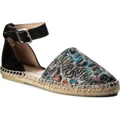 Espadryle SERGIO BARDI - Carovigno SS127327318AB 656. Czarne bez kategorii marki Sergio Bardi, ze skóry, na płaskiej podeszwie. W wyprzedaży za 159,00 zł.