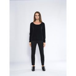 Kaszmirowy sweter w kolorze czarnym. Czarne bez kategorii Perfect Cashmere, s, z kaszmiru, z dekoltem w łódkę. W wyprzedaży za 279,95 zł.