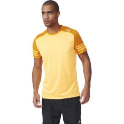 Adidas Koszulka męska Response SS Tee żółty r. L (AI8207). Żółte koszulki sportowe męskie Adidas, m. Za 59,00 zł.