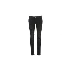 Jeansy slim fit Kaporal LOKA. Czarne jeansy damskie Kaporal, bez wzorów, z jeansu. Za 164,50 zł.