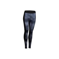 Legginsy fitness kardio 120 damskie. Szare legginsy damskie do fitnessu marki DOMYOS, xl, z elastanu. Za 59,99 zł.