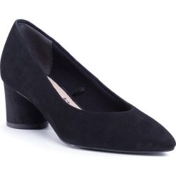 Półbuty TAMARIS - 1-22429-25 Black 001. Czarne półbuty damskie Tamaris, bez wzorów, ze skóry, eleganckie, bez obcasa, na obcasie, bez zapięcia. Za 249,00 zł.