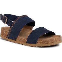 Sandały LASOCKI - ARC-140-10 Cobalt Blue. Niebieskie klapki damskie Lasocki, bez wzorów, ze skóry, bez obcasa. Za 119,99 zł.