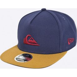 Quiksilver - Czapka. Niebieskie czapki męskie Quiksilver, bez wzorów, z poliesteru. W wyprzedaży za 89,90 zł.