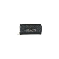 Portfele Guess SWEET CANDY LARGE CLUTCH ORGANIZER. Czarne portfele damskie marki Guess, z aplikacjami. Za 259,00 zł.