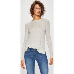 Vero Moda - Sweter. Szare swetry klasyczne damskie Vero Moda, l, z dzianiny, z okrągłym kołnierzem. Za 119,90 zł.