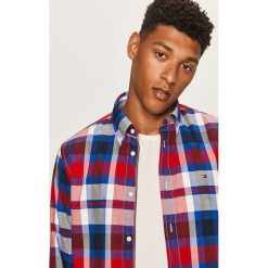 Tommy Hilfiger - Koszula. Koszule męskie TOMMY HILFIGER, s, bez wzorów, z elastanu, casualowe, button down, z długim rękawem. Za 399,90 zł.