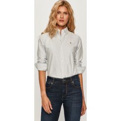 Polo Ralph Lauren - Koszula. Koszulki damskie polo Polo Ralph Lauren, na co dzień, s, bez wzorów, z bawełny, klasyczne, polo, z długim rękawem. Za 429,90 zł.