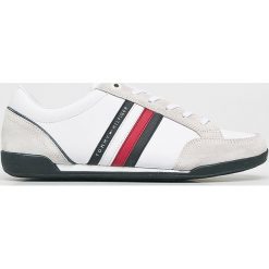 Tommy Hilfiger - Buty. Szare buty sportowe męskie TOMMY HILFIGER, ze skóry, na sznurówki. W wyprzedaży za 249,90 zł.