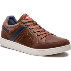 Sneakersy LEE COOPER - Bridge PCHN1206S Cognac 0241. Pomarańczowe sneakersy męskie Lee Cooper, bez zapięcia. W wyprzedaży za 189,00 zł.