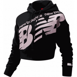 New Balance WT93572BK. Czarne bluzy damskie New Balance, xs, bez wzorów, z bawełny, bez rękawów, bez kaptura. Za 289,99 zł.