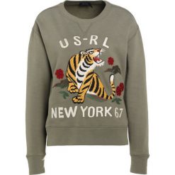 Bluzki damskie: Polo Ralph Lauren MAGIC FLEECE Bluzka z długim rękawem basic olive